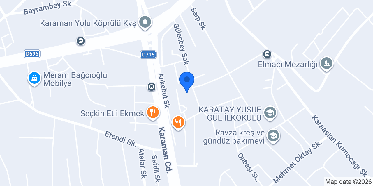 GÜLVEREN ÇOCUKEVİ konumu