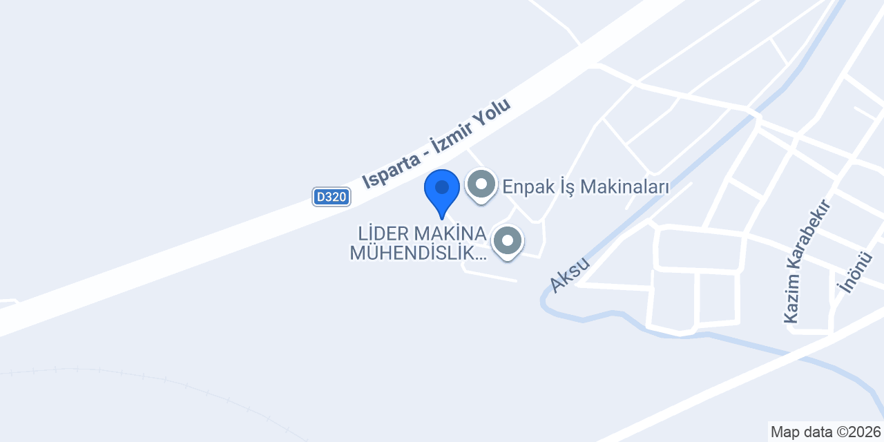 Sözer Tarım Makinaları konumu