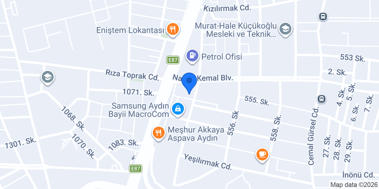 Özel Aydın Final Akademi Fen ve Anadolu Lisesi konumu