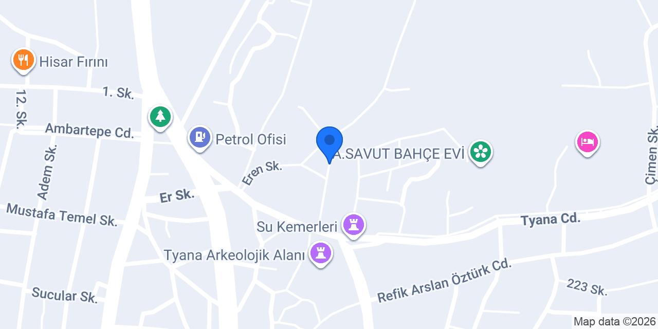 15 SAYILI BOR TARIM KRED KOOPERATİFİ konumu