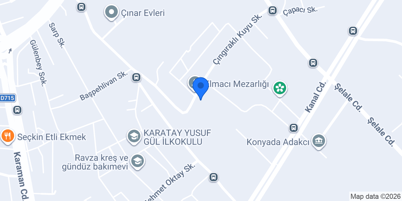 Bereket lokantası konumu