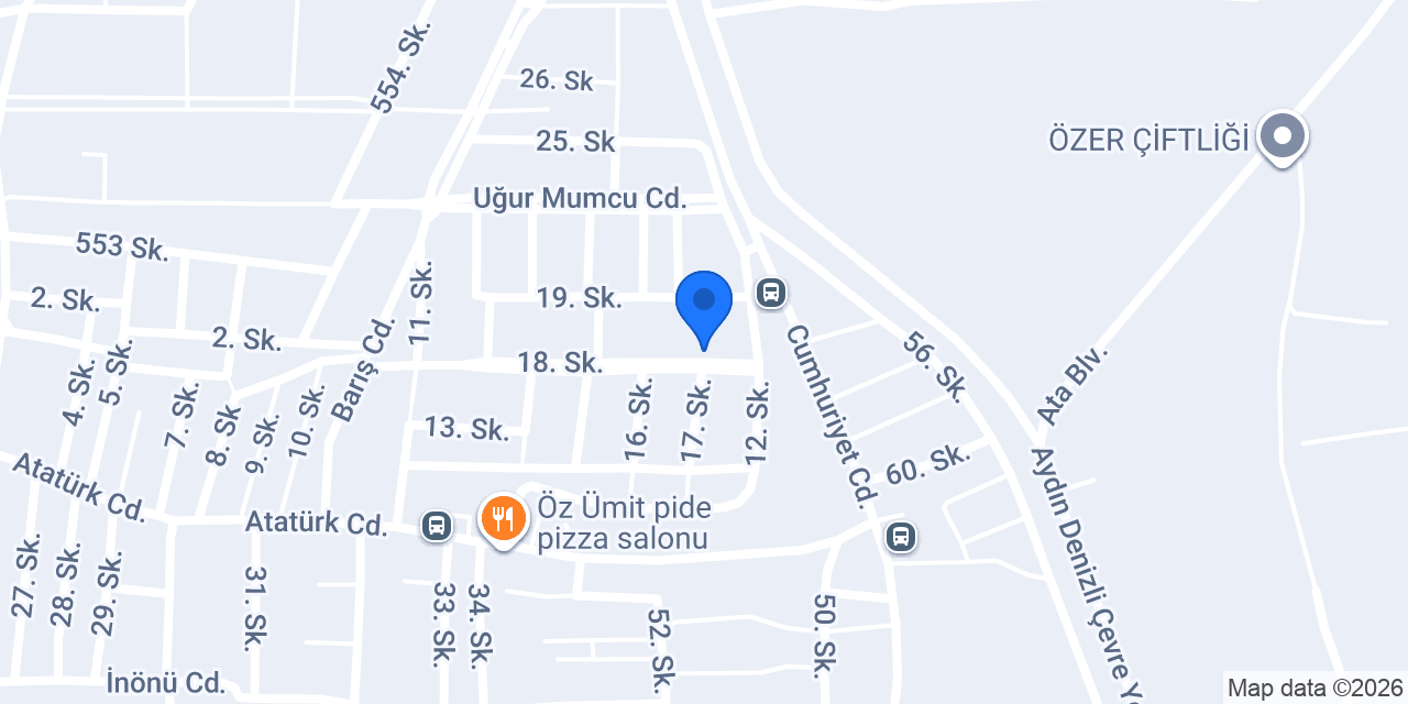 Erişkin Erkek Kuaförü konumu