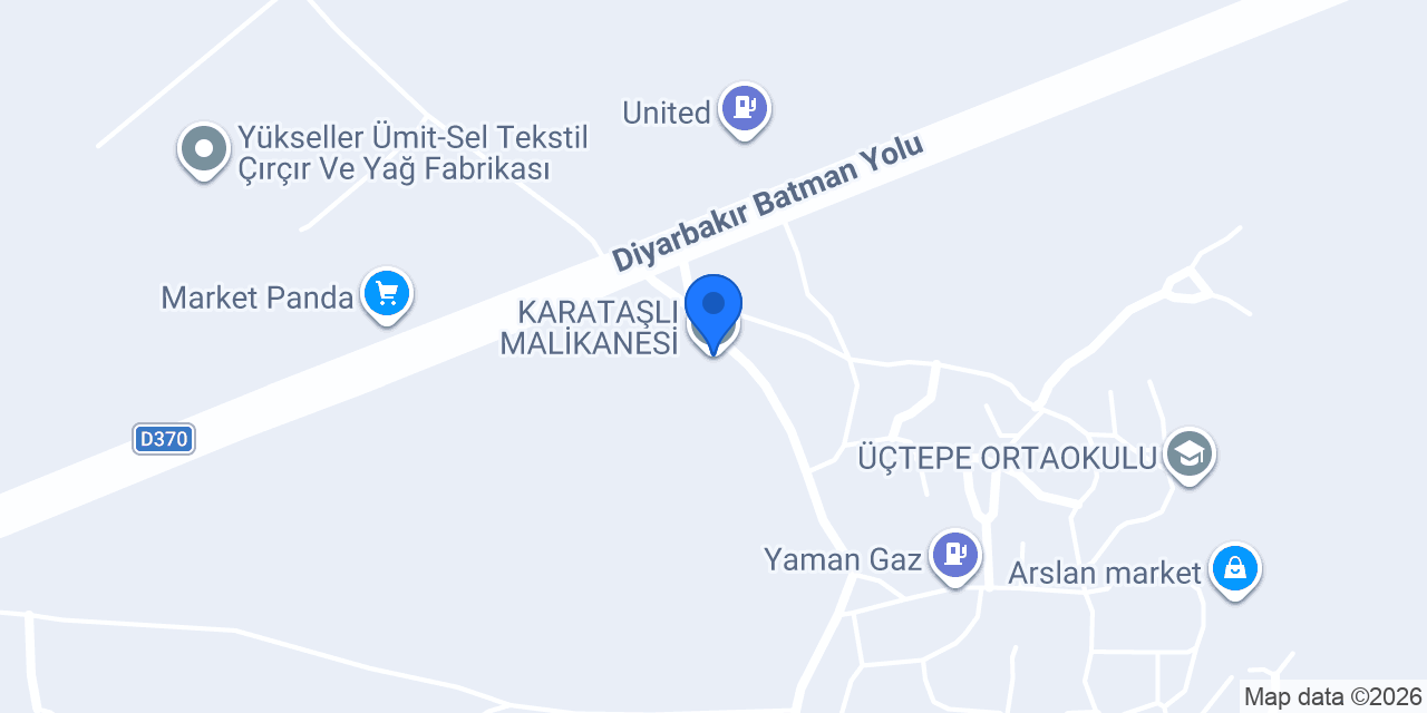 KARATAŞLI MALİKANESİ konumu