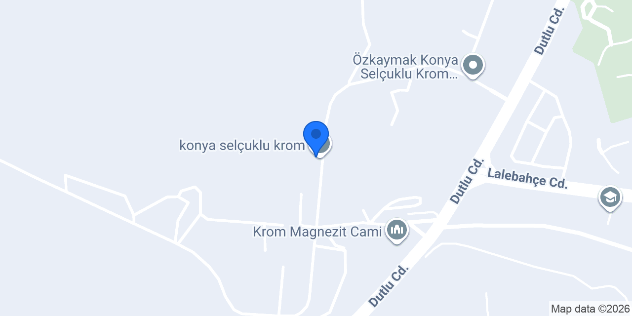 konya selçuklu krom konumu