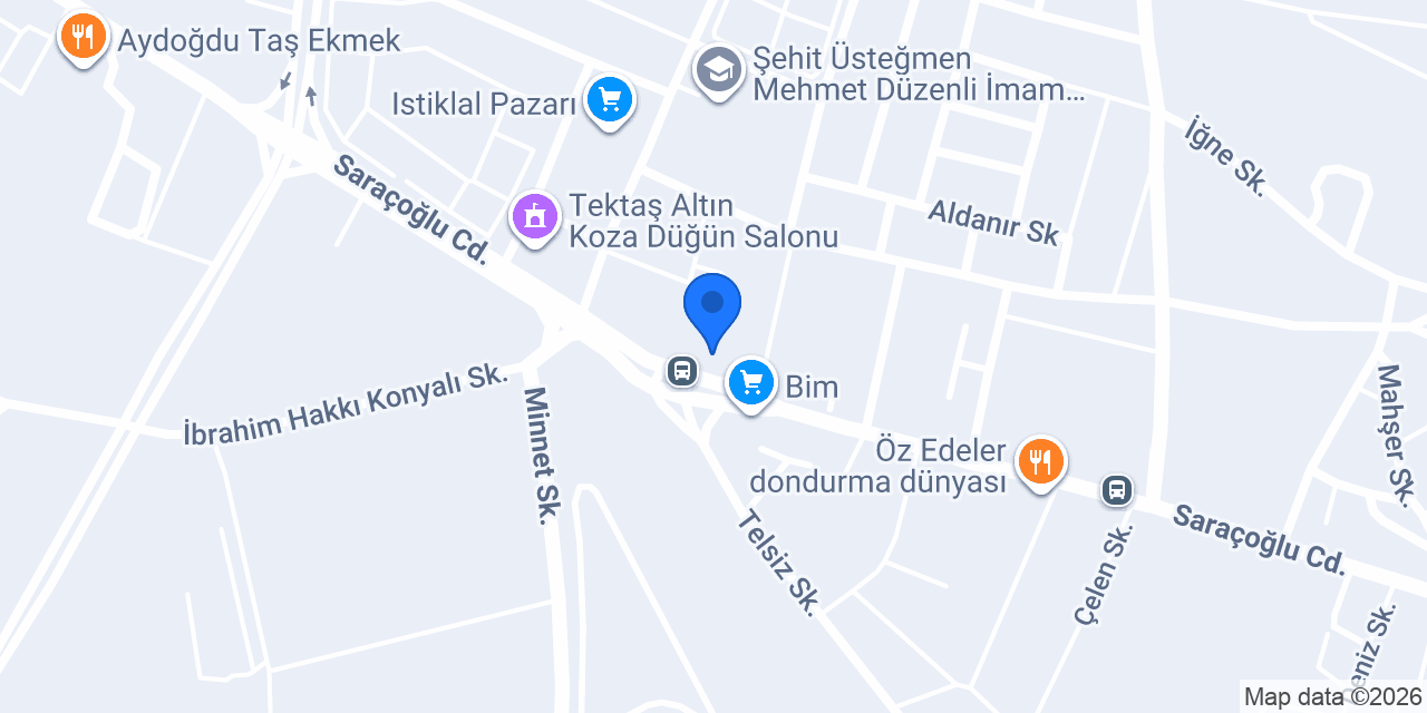 Tamay Mobilya konumu