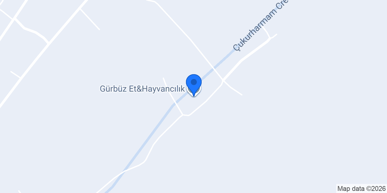 Gürbüz Et&Hayvancılık konumu