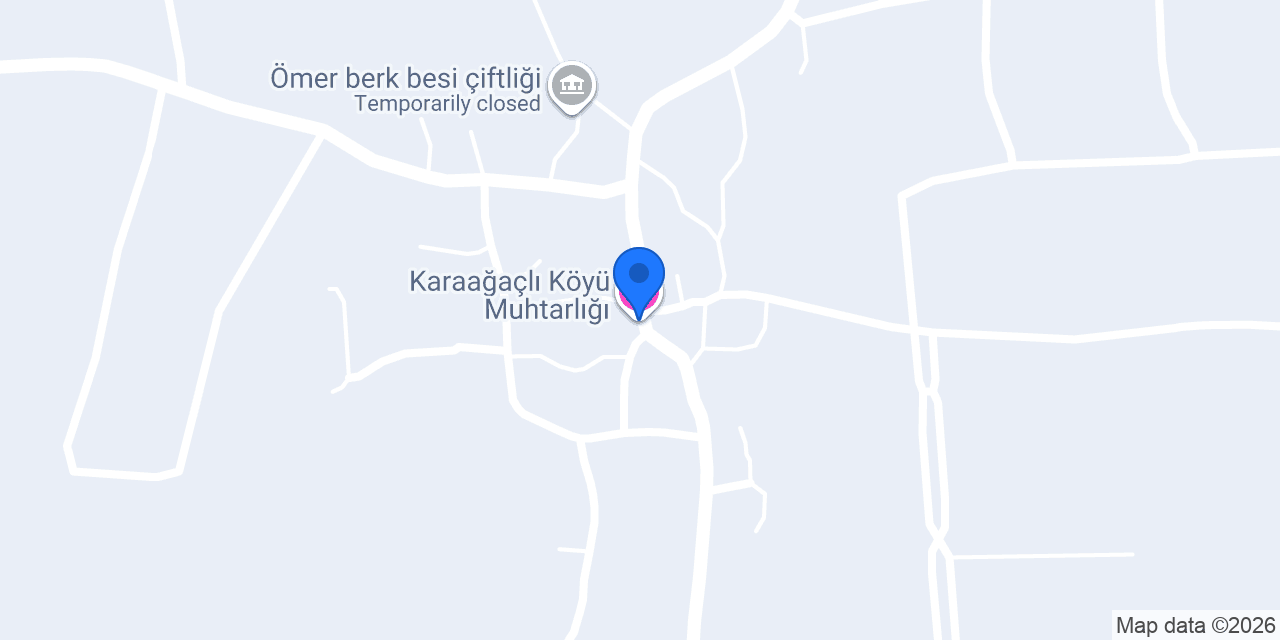 Karaağaçlı Köyü Muhtarlığı konumu