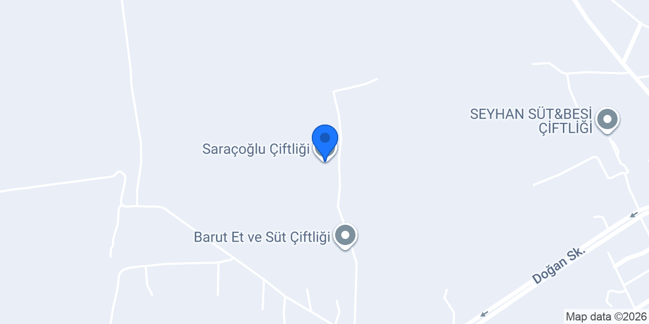 Saraçoğlu Çiftliği konumu