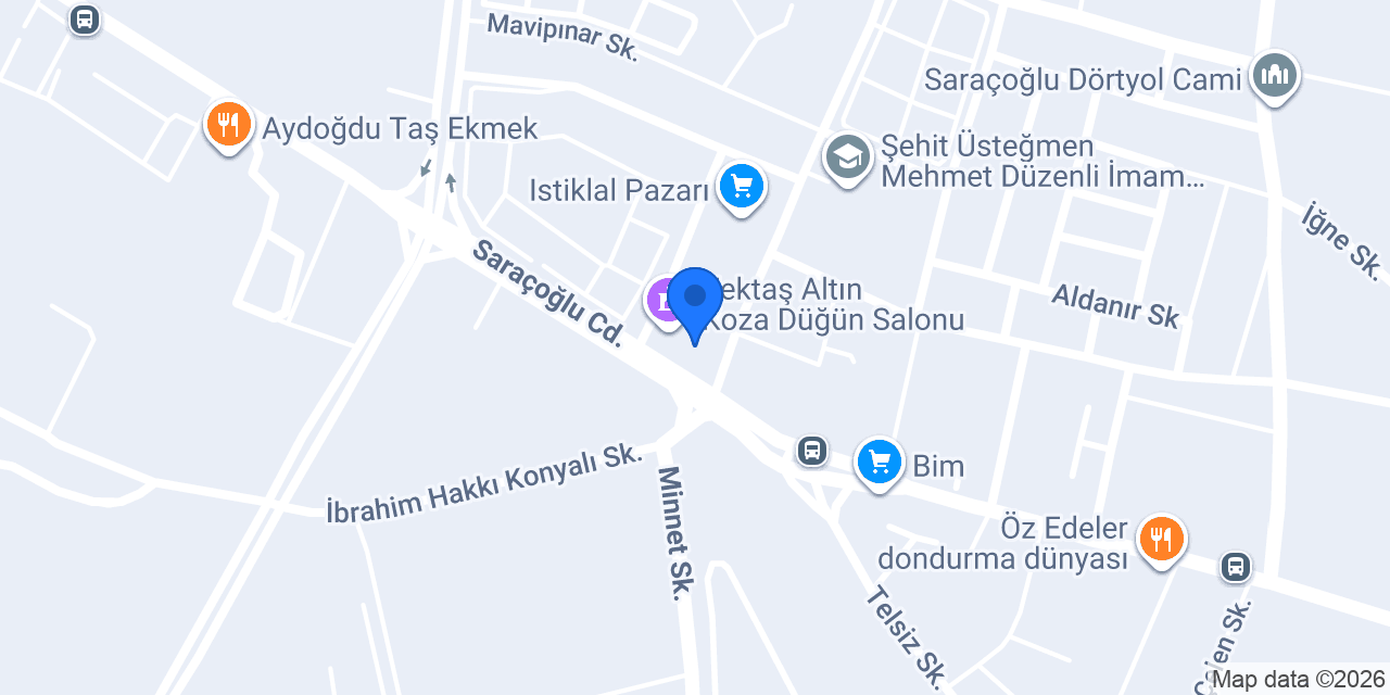 Tokkaş eczanesi konumu