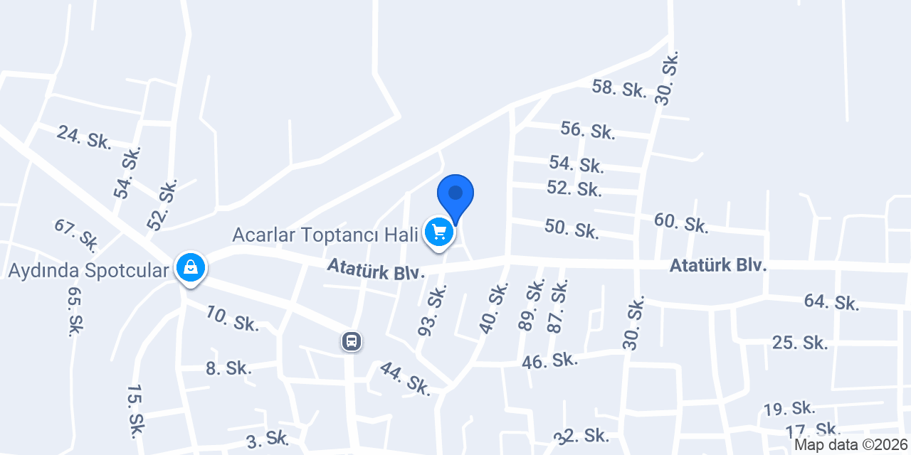 YAŞARLAR TİCARET konumu
