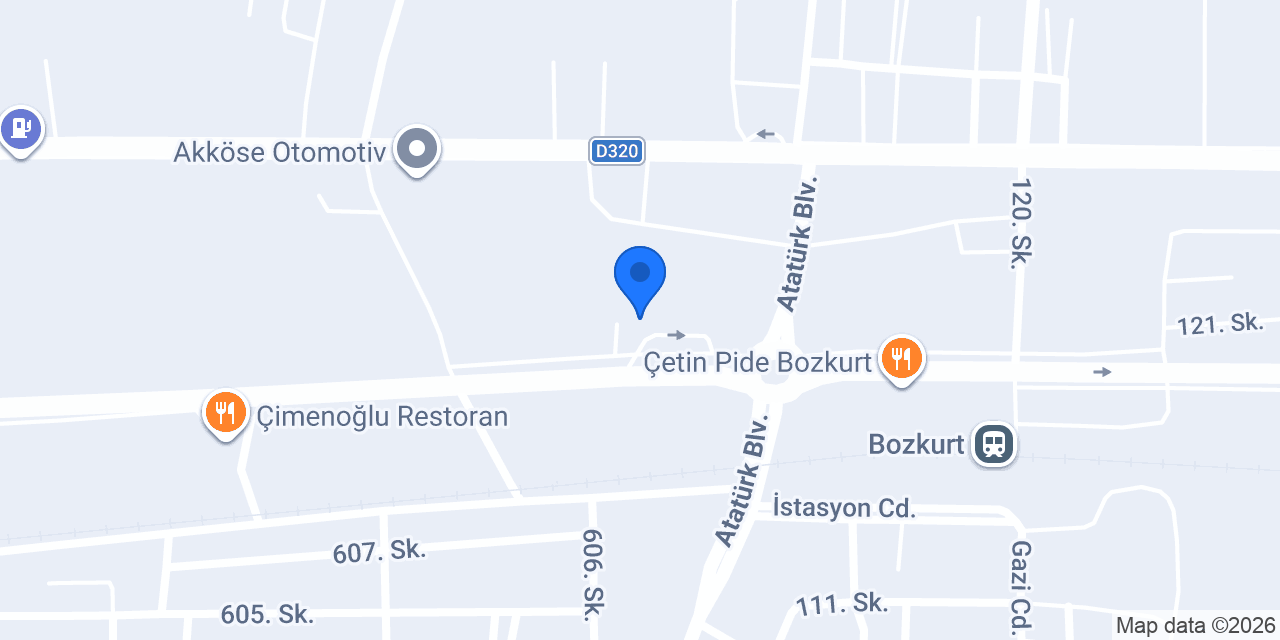 Mert Oto Lastik konumu