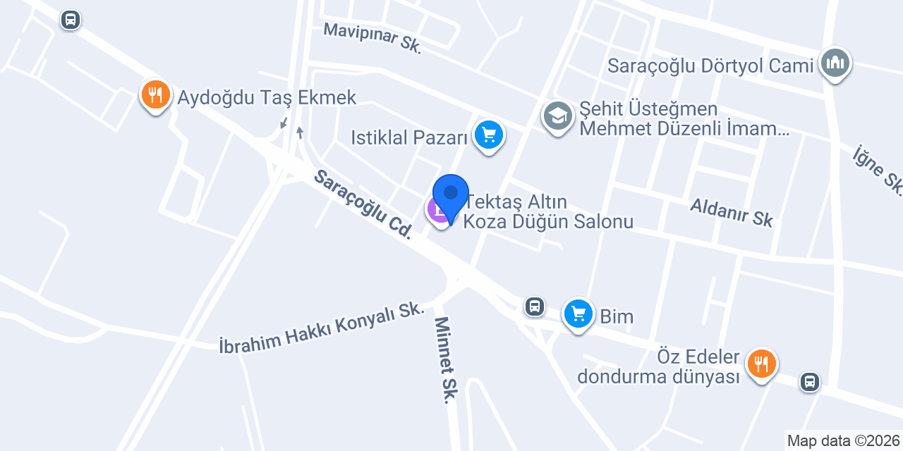 KARATAY 33 NOLU SARAÇOĞLU AİLE SAĞLIĞI MERKEZİ konumu