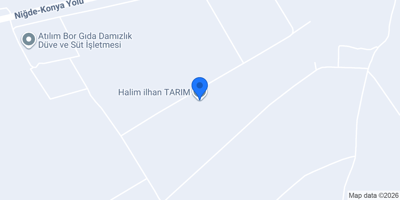 Halim ilhan TARIM konumu