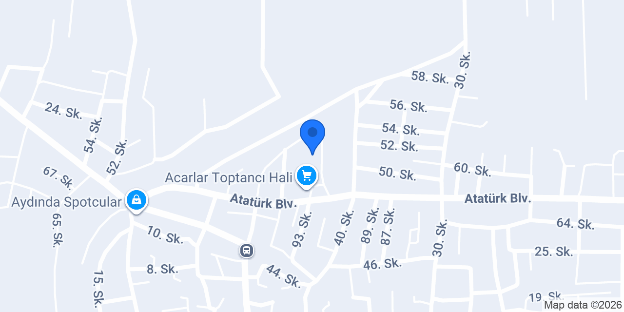 Yoldaş Ticaret konumu