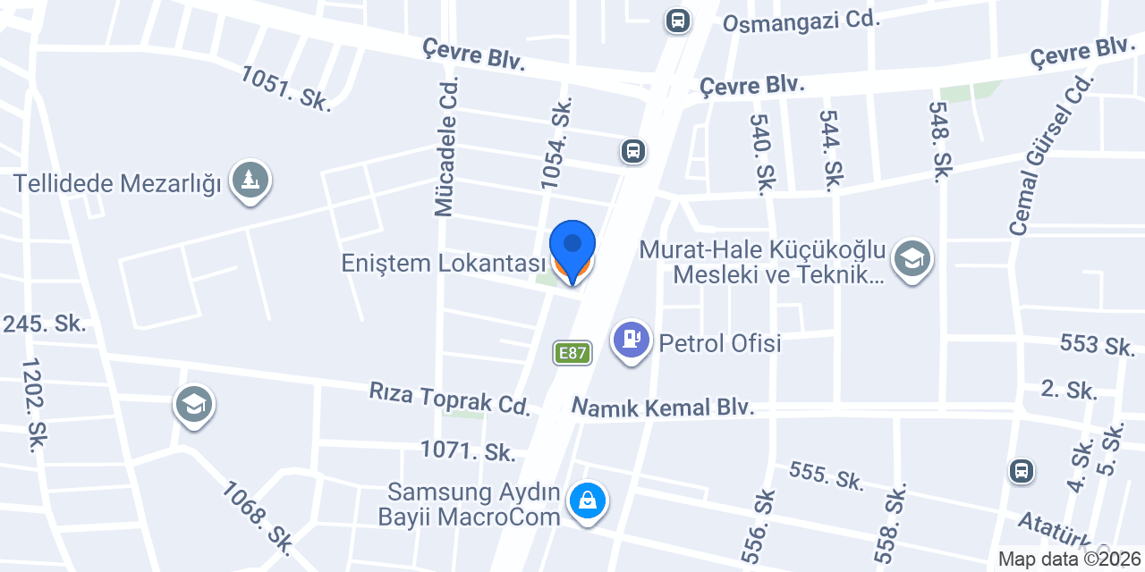 Eniştem Lokantası konumu