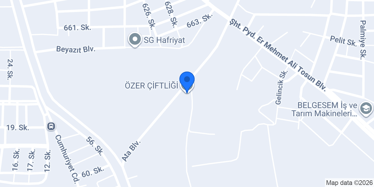 ÖZER ÇİFTLİĞİ konumu