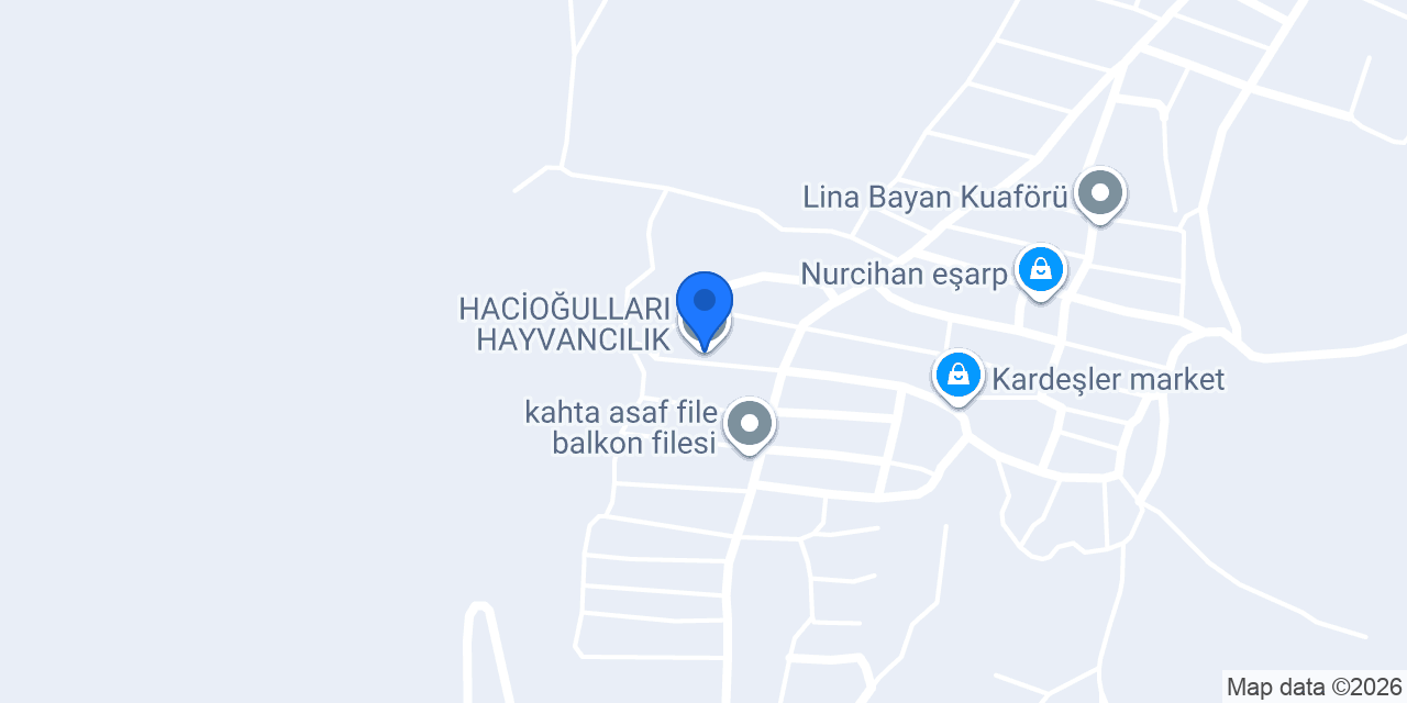 HACİOĞULLARI HAYVANCILIK konumu