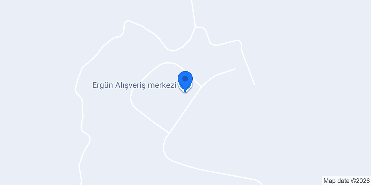 Ergün Alışveriş merkezi konumu