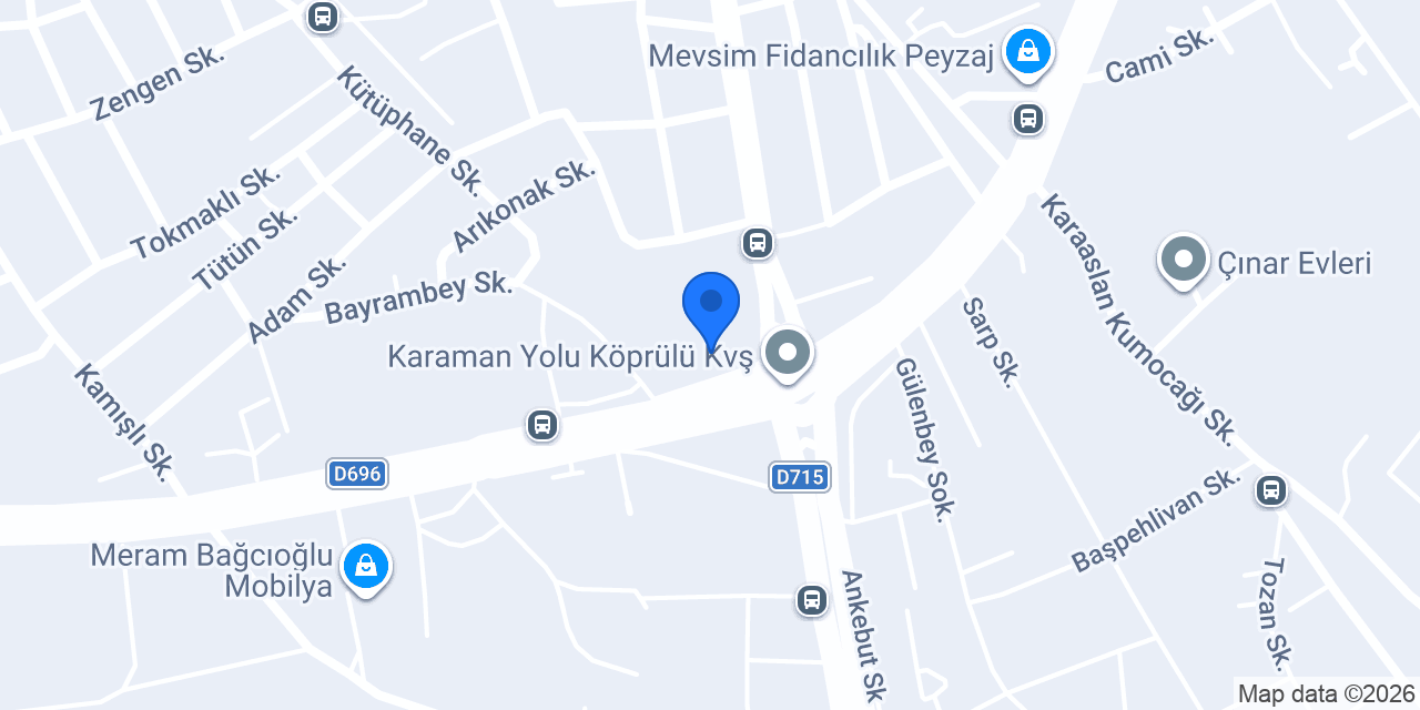 Özkaymak konumu