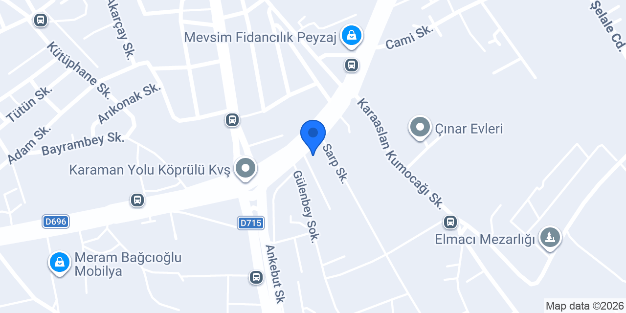 Apak Motor Tomas Ali konumu