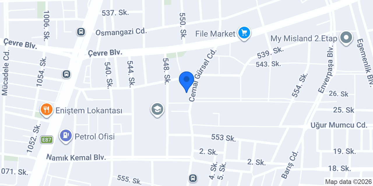 Özel Kayabaşı Koleji konumu