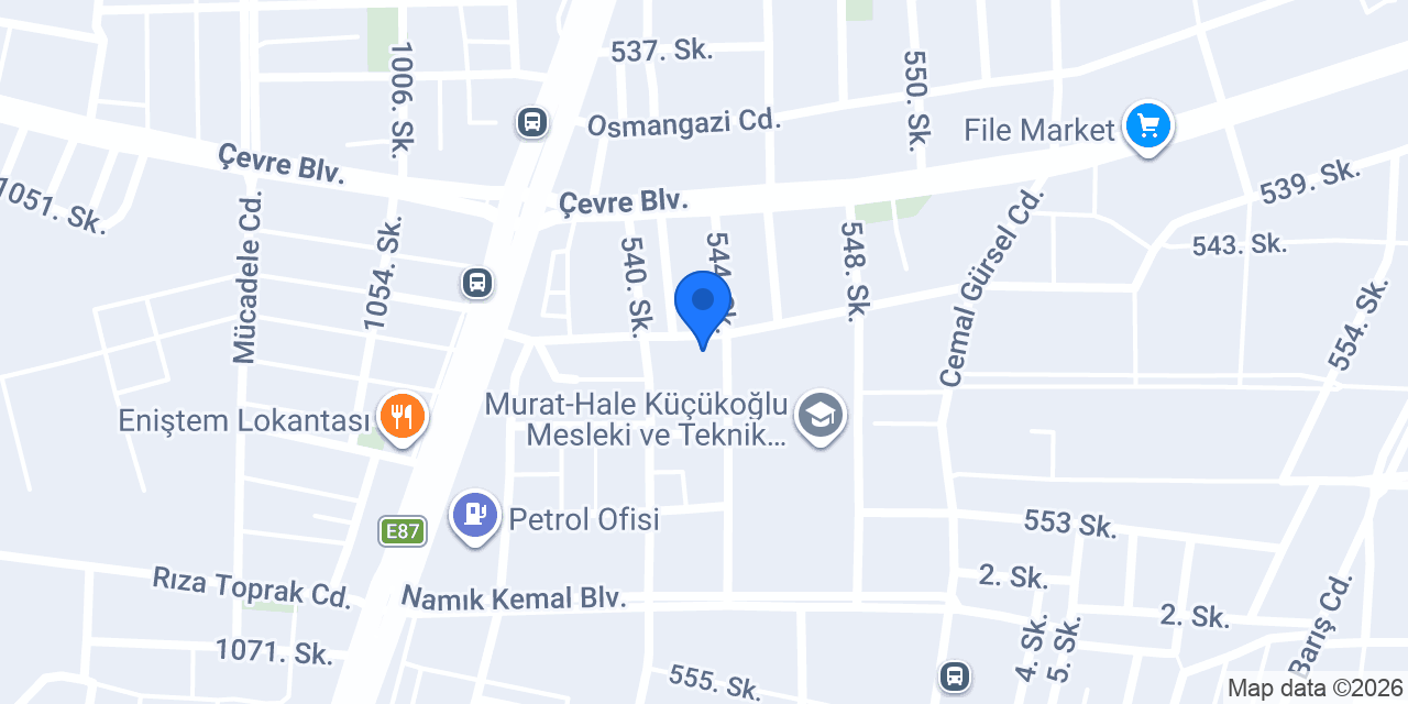 ACELE EMLAK konumu