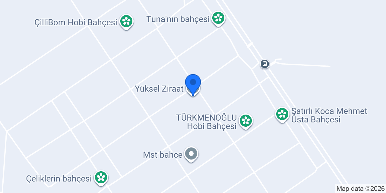 Yüksel Ziraat konumu