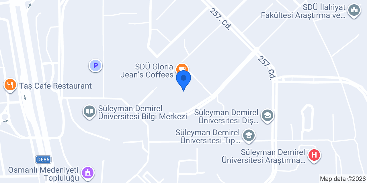 Isparta Edutor Yurt Dışı Eğitim Danışmanlığı konumu