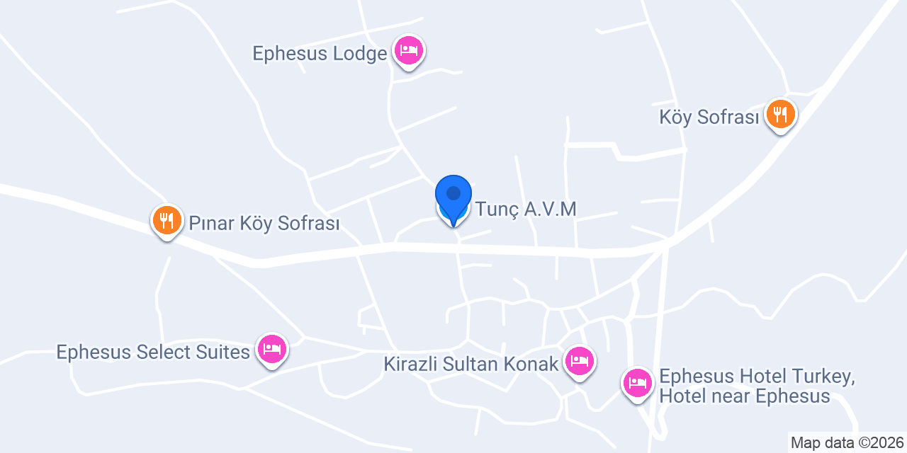 Tunç A.V.M. konumu