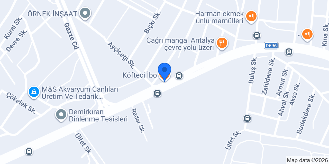 Köfteci İbo konumu