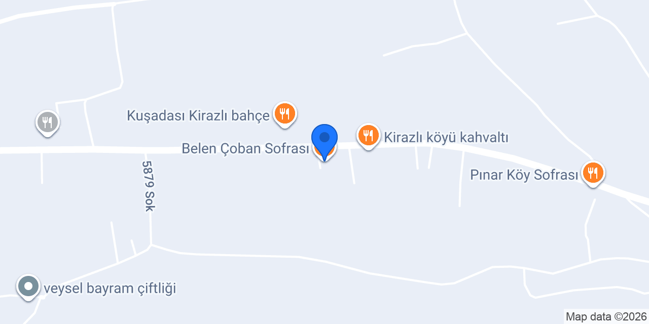 Belen Çoban Sofrası konumu
