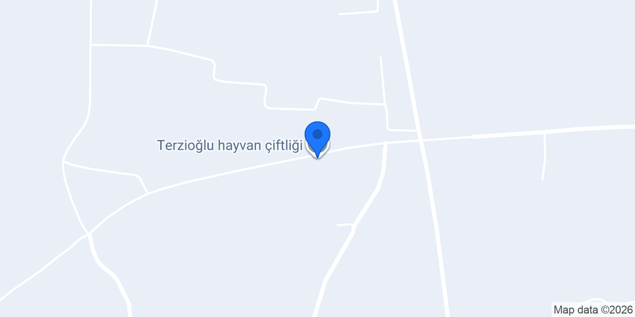 Terzioğlu hayvan çiftliği konumu