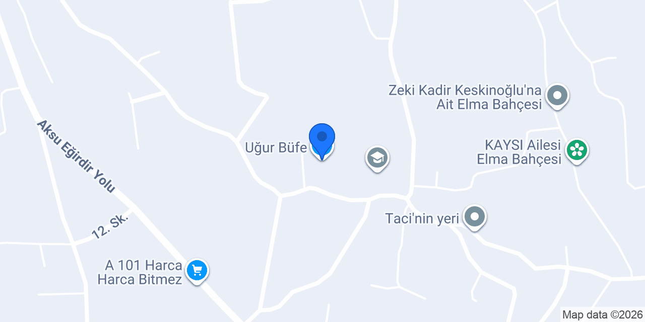 Uğur Büfe konumu