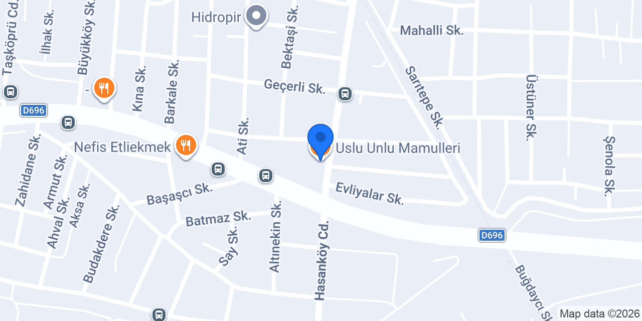 Uslu Unlu Mamulleri konumu