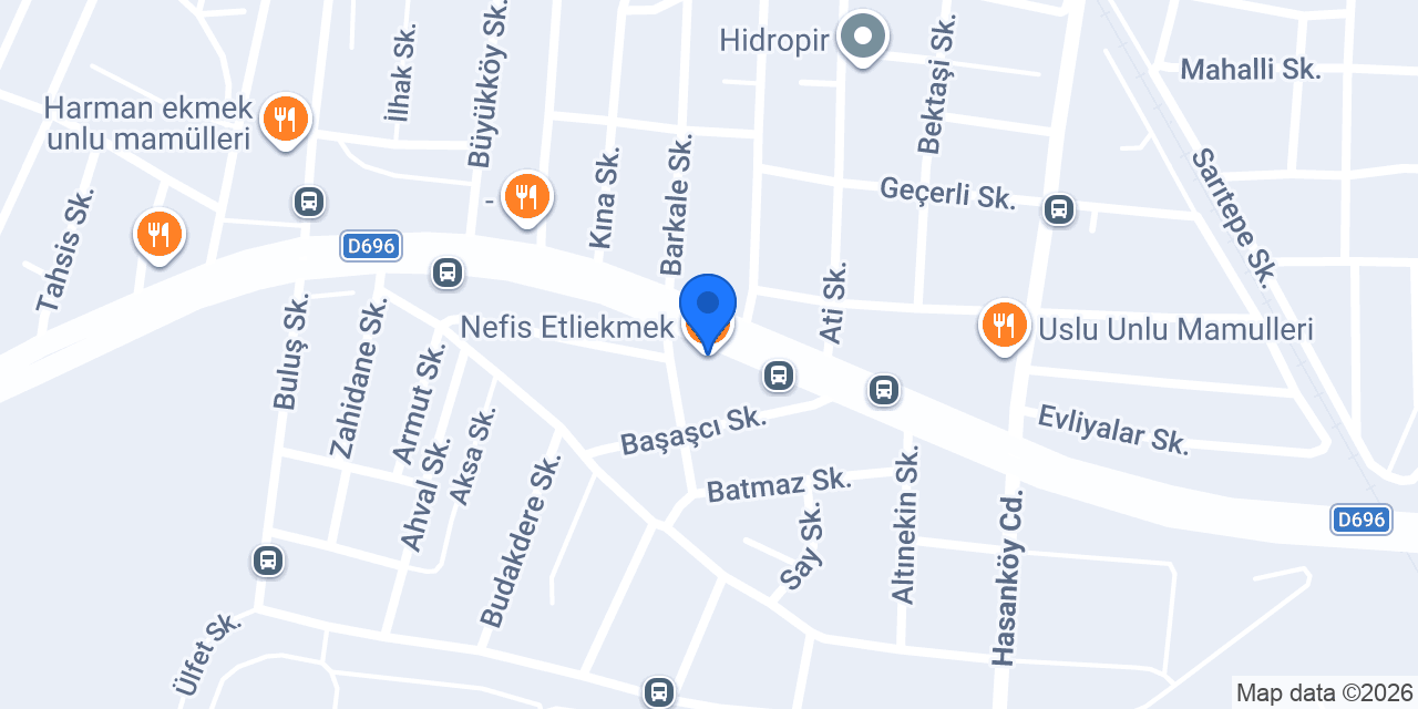 Nefis Etliekmek konumu