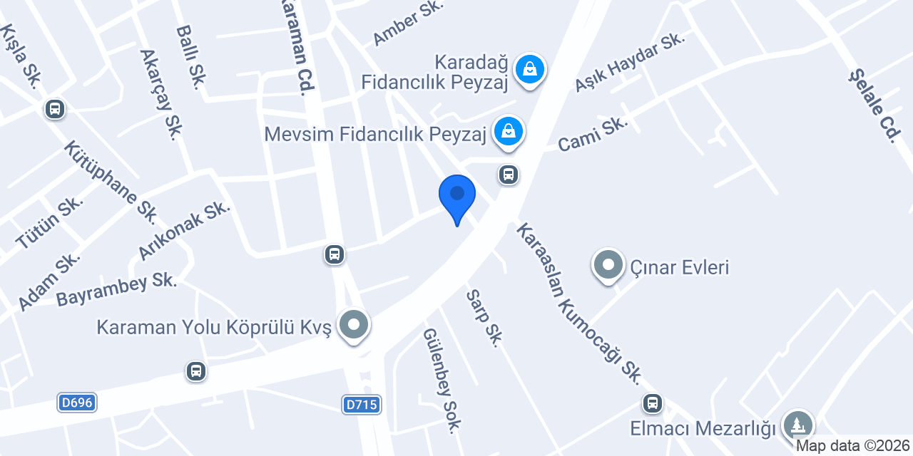 Kardeşler Oto Lastik konumu