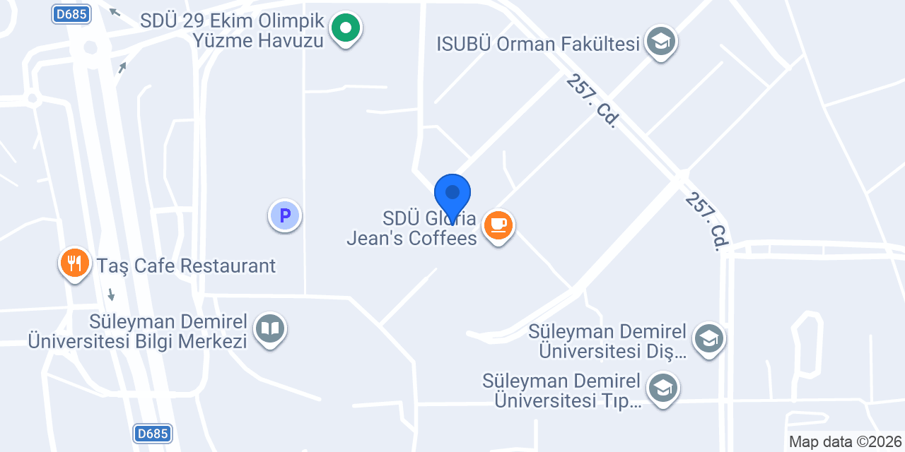 BY DADO TANTUNİ SDÜ MERKEZ konumu