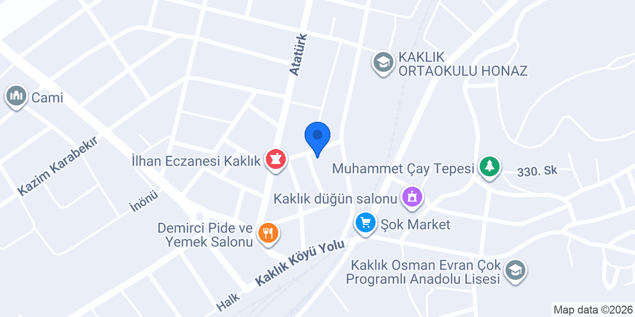Seç market kaklık konumu