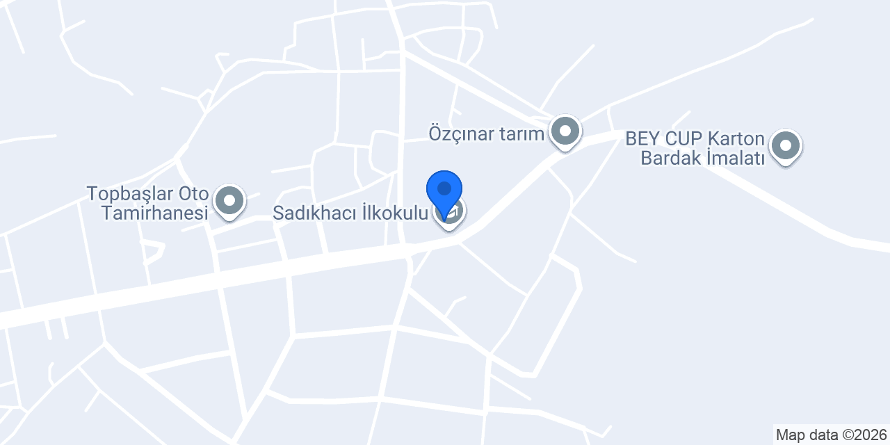 Sadıkhacı İlkokulu konumu
