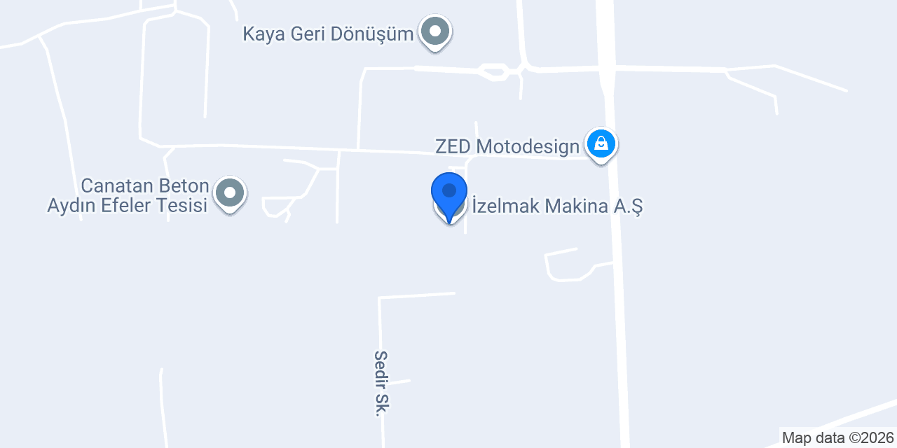 İzelmak Makina A.Ş. konumu