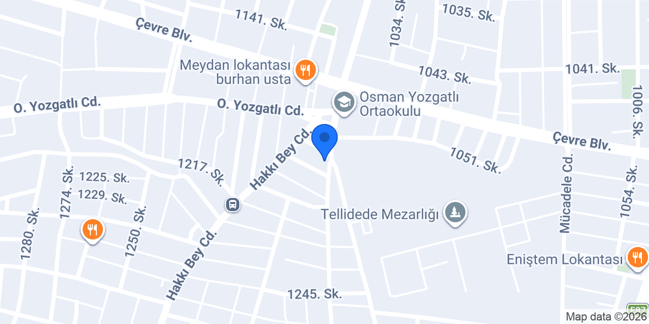 İnci Eczanesi konumu