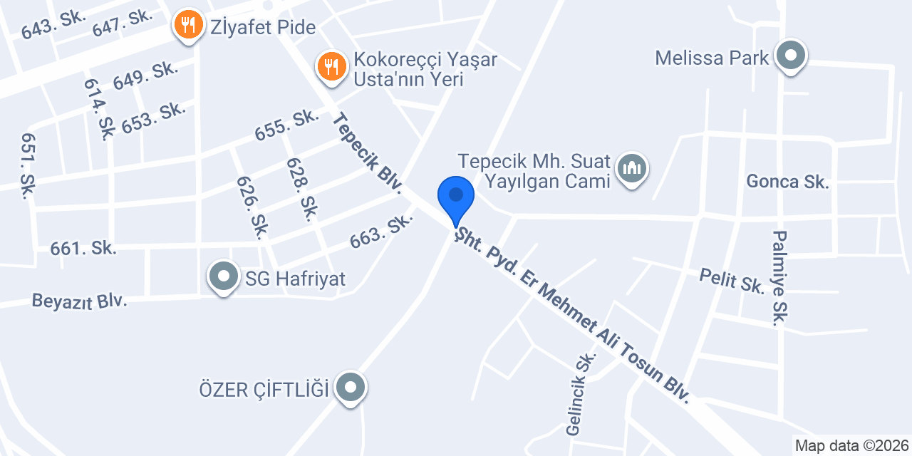Özlem Çöp Şiş Salonu konumu