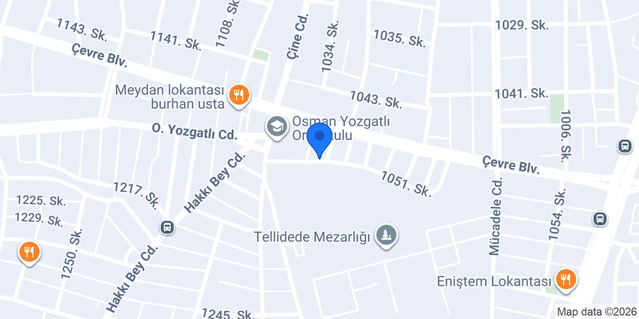 Öz Egeden Tarım Limited Şirketi konumu