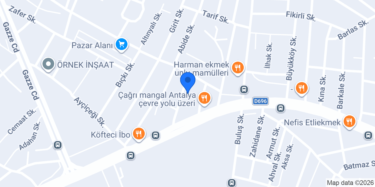 YÇ Reklam Ajansı konumu