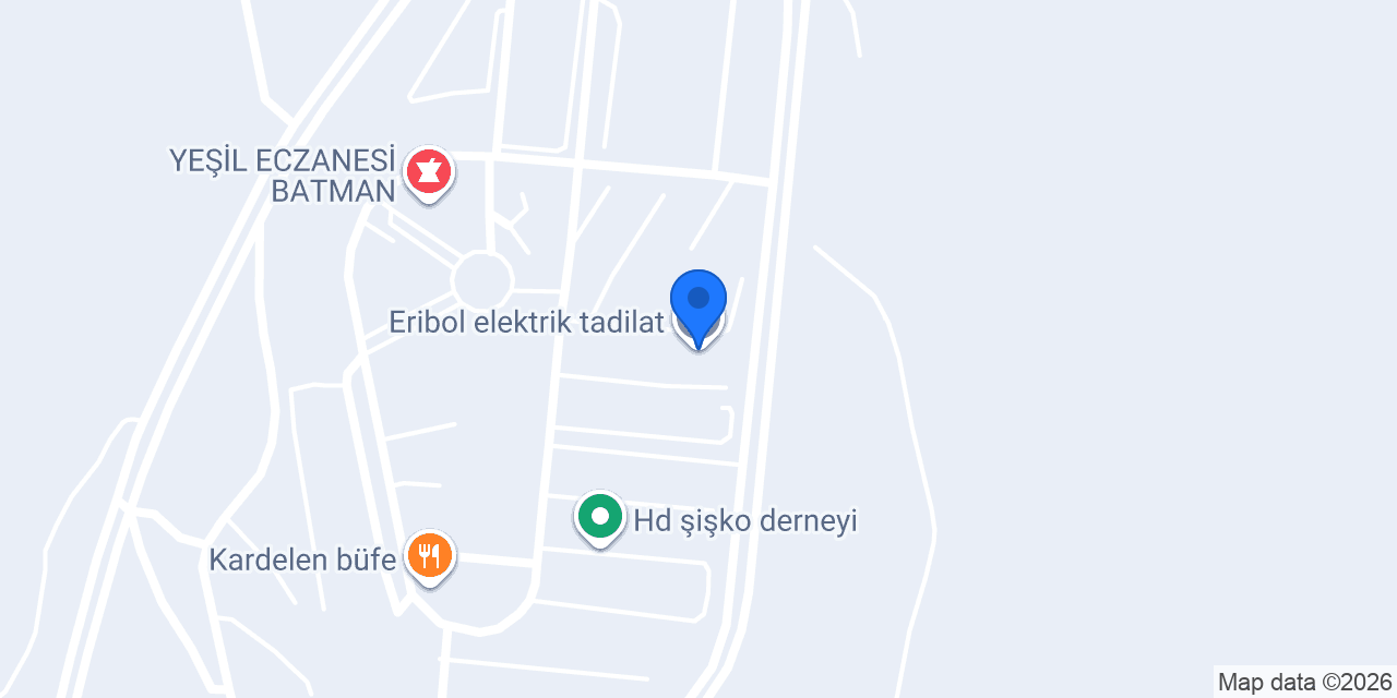 Eribol elektrik tadilat konumu