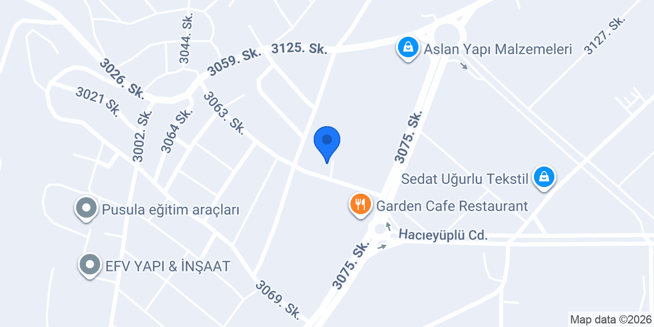 Sky Tekstil konumu