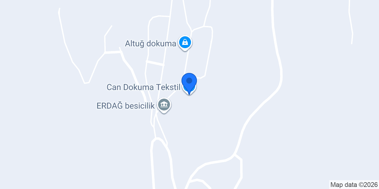 Can Dokuma Tekstil konumu
