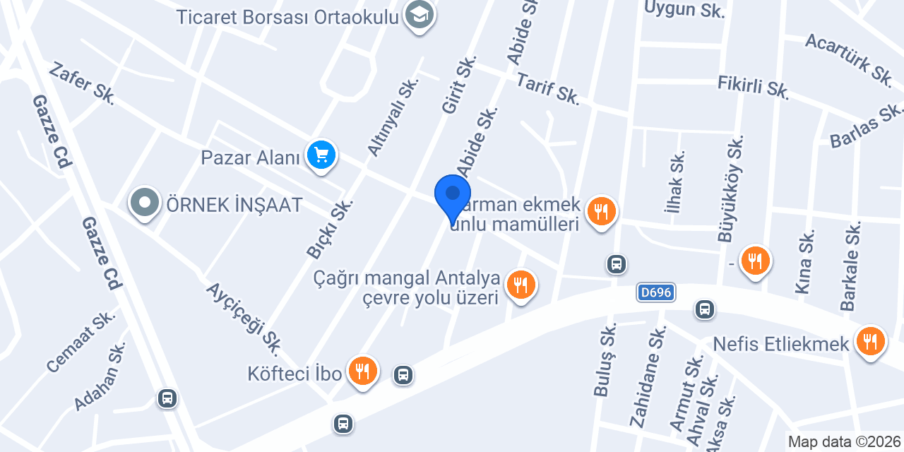 AKSU MARKET konumu