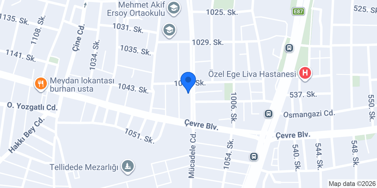 Ürkmez Elektrik konumu