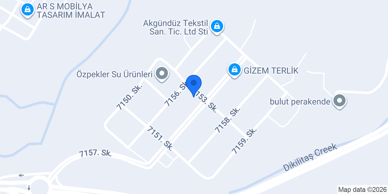 Karya Fırın konumu